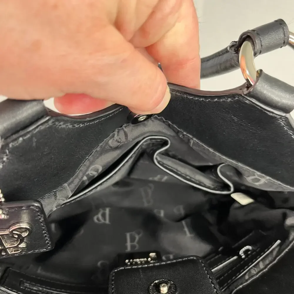 BOLZANO Bucket Bag Black Signature Purse Quiet Luxury Small Old Money Timeless